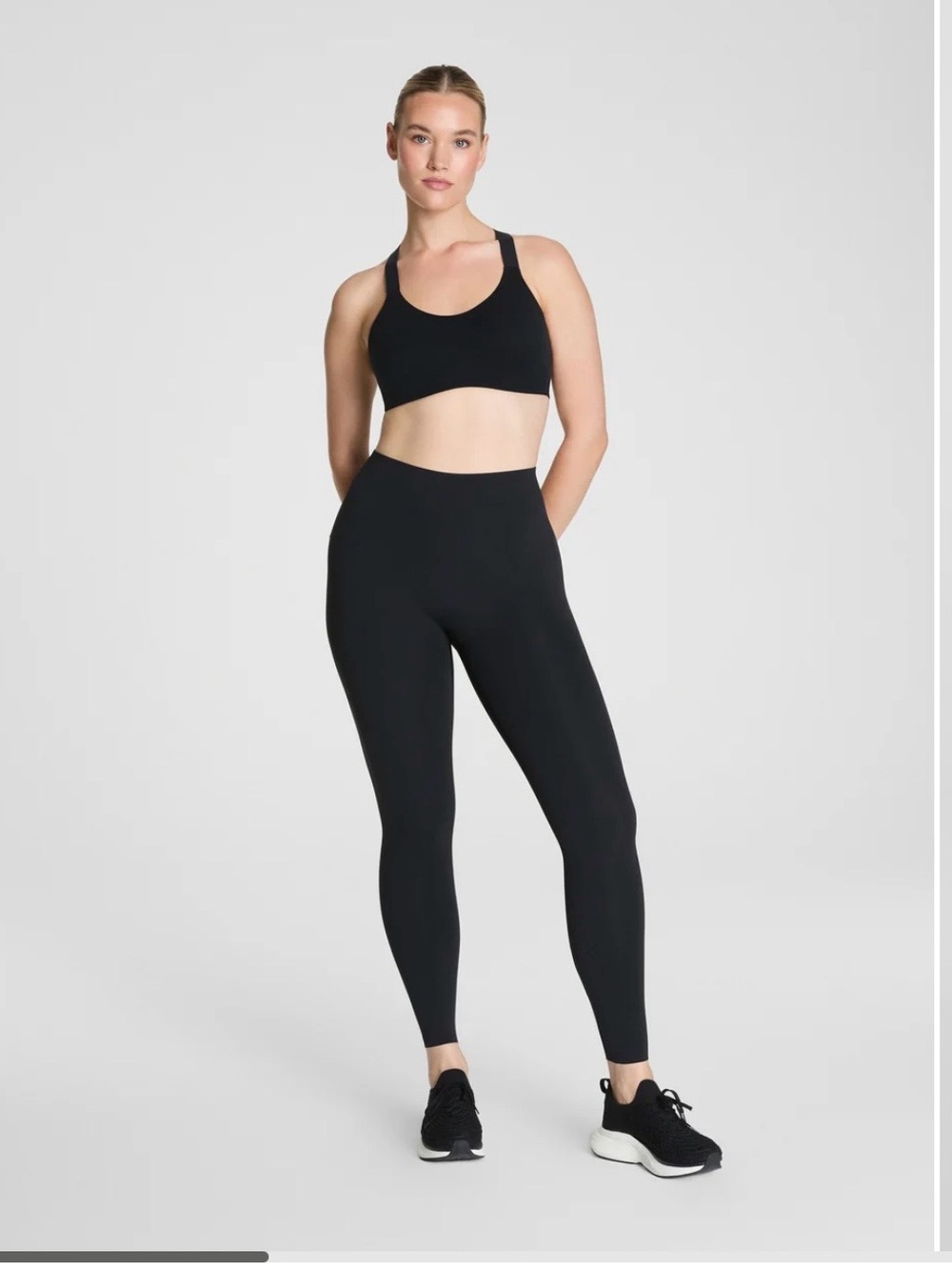 SPANX Full Length Black High-Rise Sculpting Leggings great condition size Small